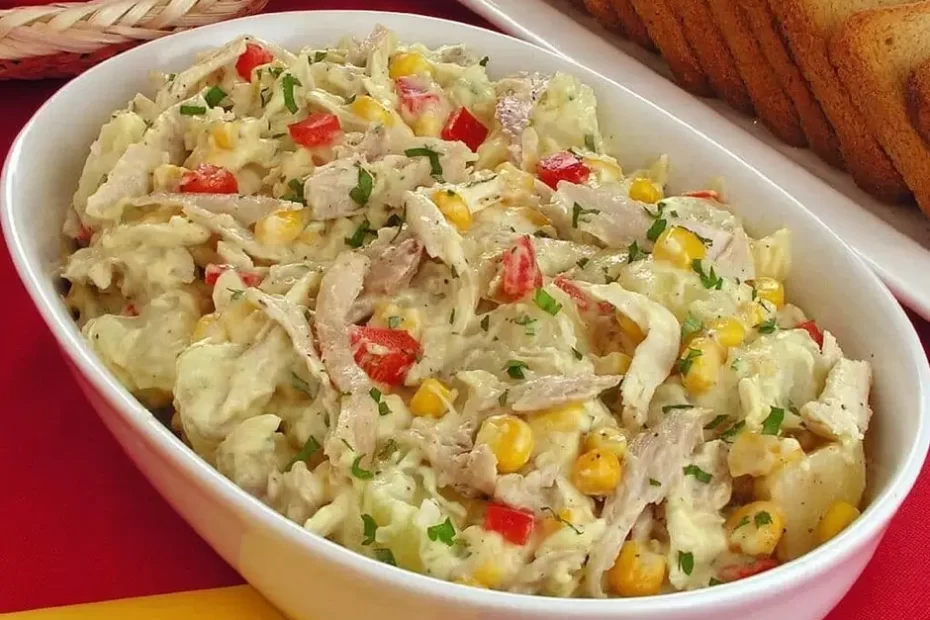 Salada de Batata com Frango para Você se Refrescar