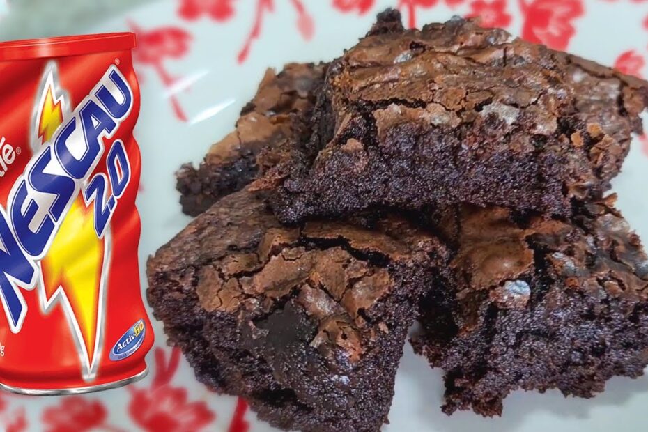 Como Fazer o Melhor Brownie de Nescau