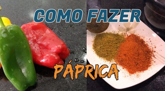 Como Fazer Páprica em Casa