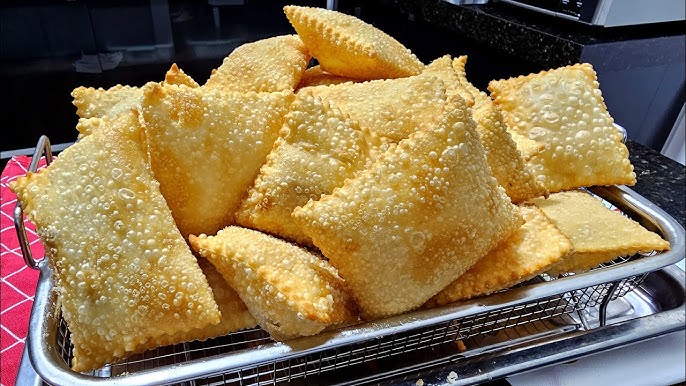 Massa de Pastel de Feira Para Fazer em Casa